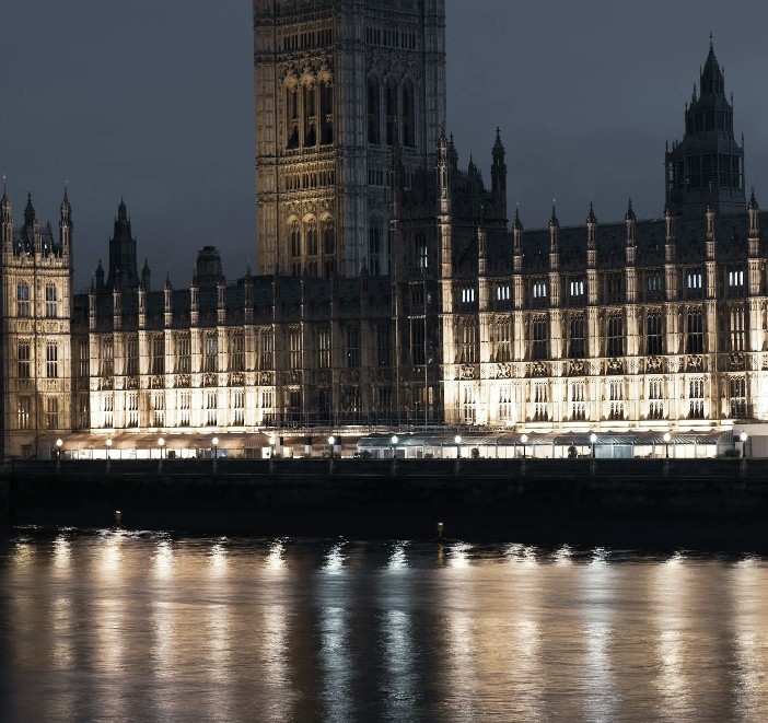 Houses of Parliament at night